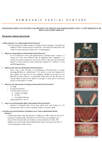 dentist-camberwell-info-Removable Denture