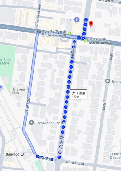 Train Station to Hartwell